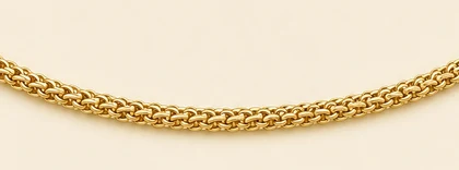 Cadena Tejido chino — detalle