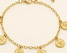 Tobillera de Monedas — detalle