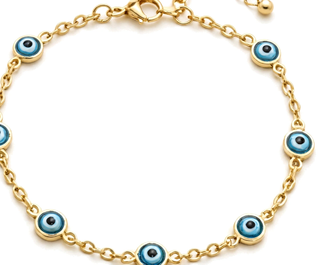 Tobillera de Ojo Turco — detalle