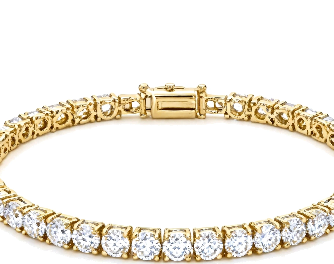 Manilla Tennis de diamantes — detalle