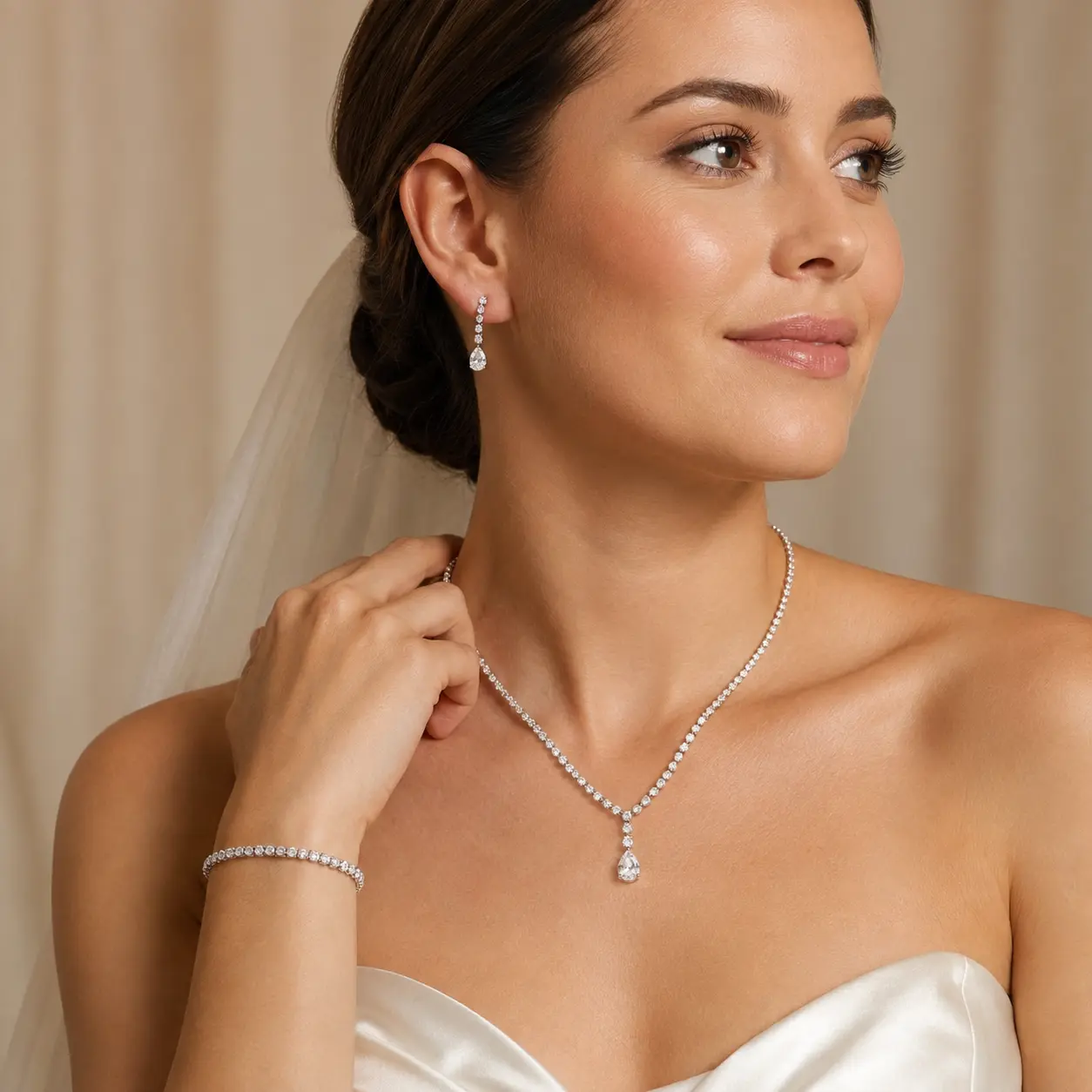 Juego de Novia de Tres Piezas