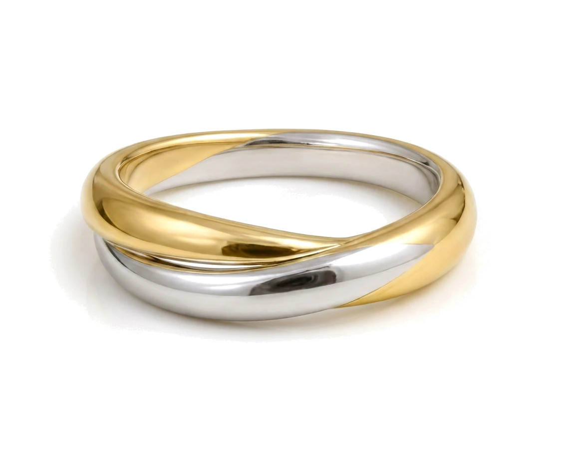 Anillo Bicolor — detalle