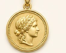 Dije de Moneda — detalle