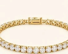 Manilla Tennis de diamantes — detalle