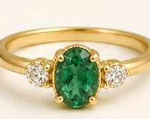 Anillo de Piedra Natal — detalle