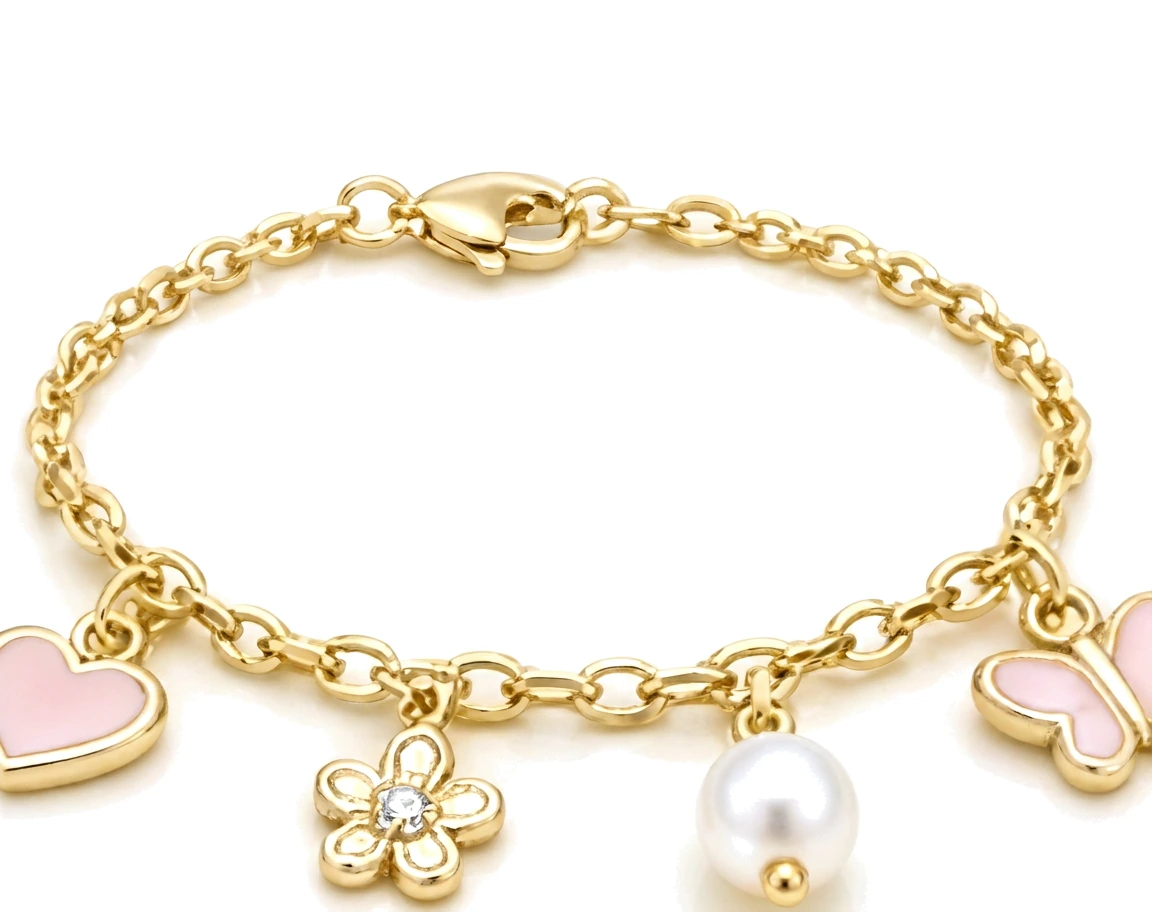 Manilla Infantil de Charms — detalle