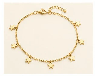 Tobillera con Charm de Estrella