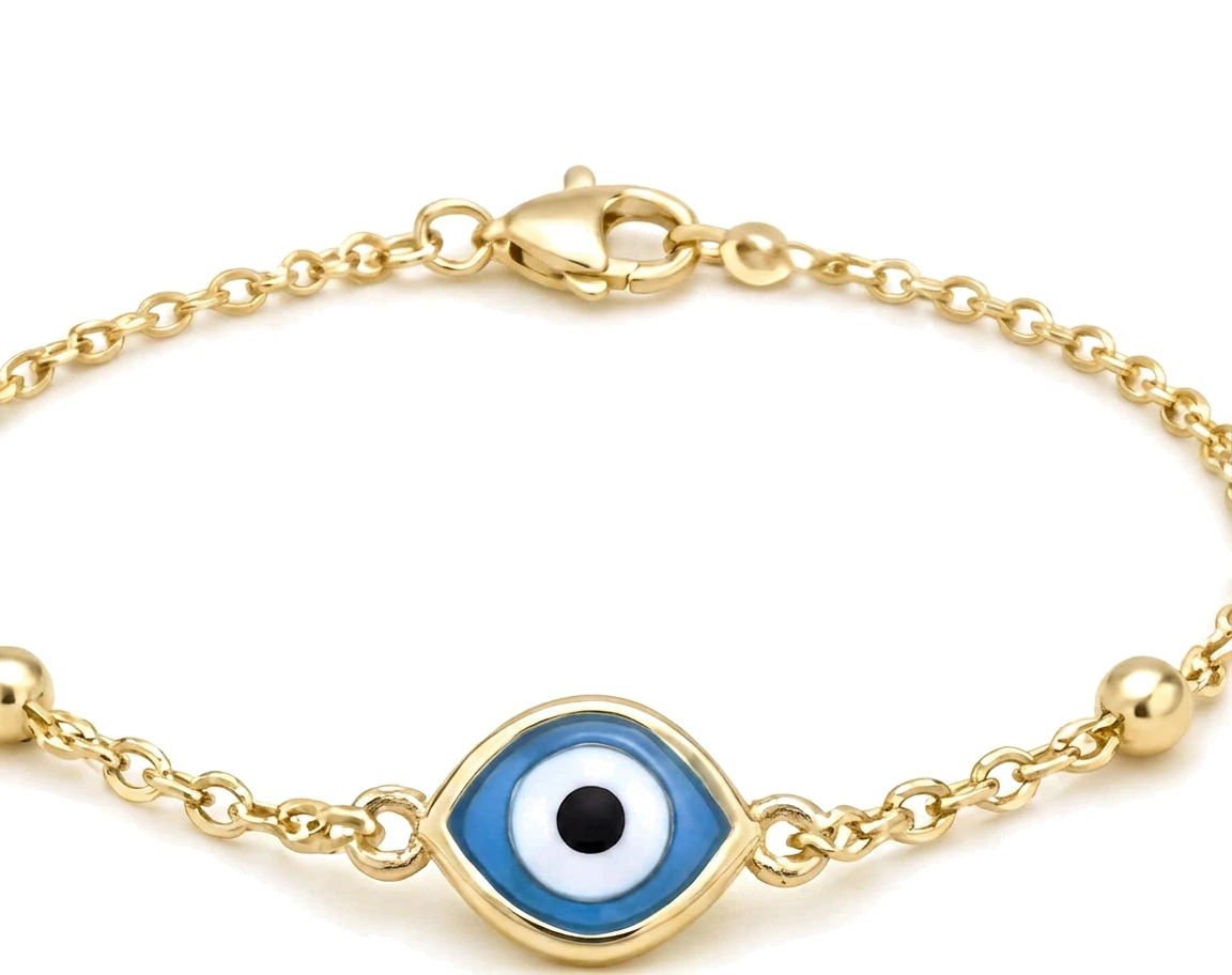 Manilla Infantil de Ojo Turco — detalle