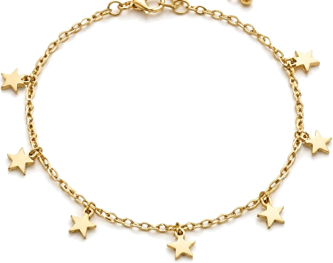 Tobillera con Charm de Estrella — detalle