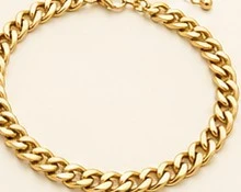 Tobillera Cubana — detalle