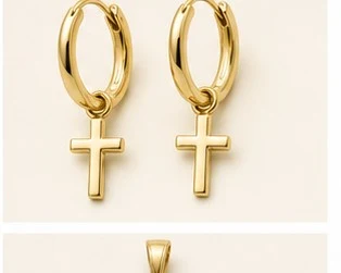 Aros con Cruz