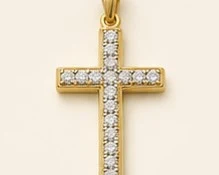 Cruz con Diamantes — detalle