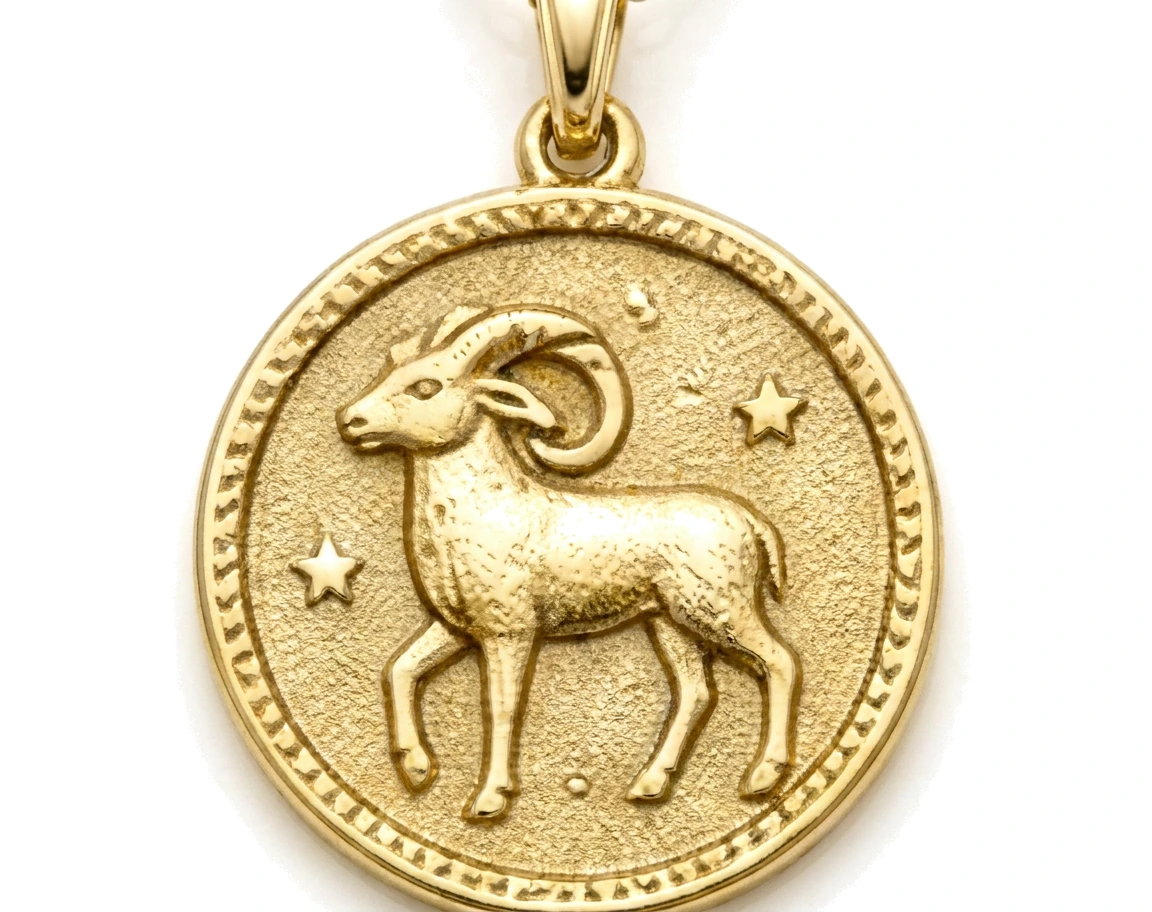 Dije Medallón Zodiacal — detalle