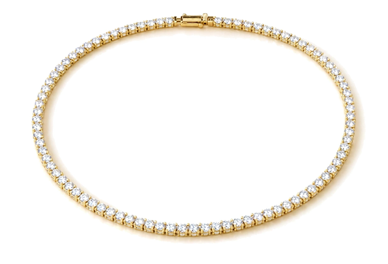 Cadena Tennis de diamantes