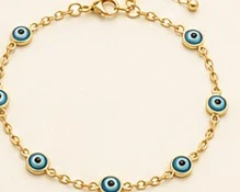 Tobillera de Ojo Turco — detalle