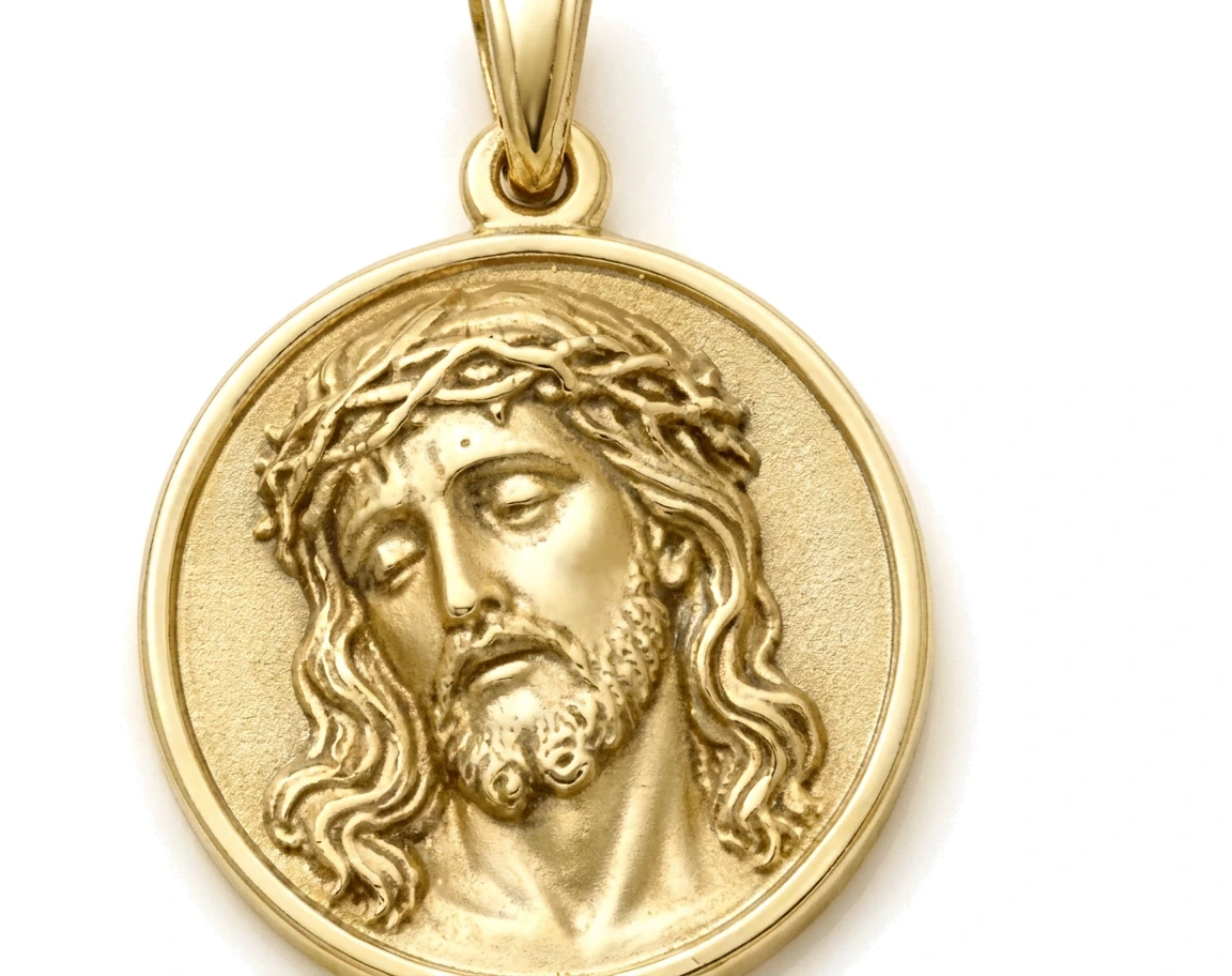 Dije Rostro de Jesús — detalle