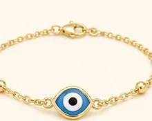 Manilla Infantil de Ojo Turco — detalle