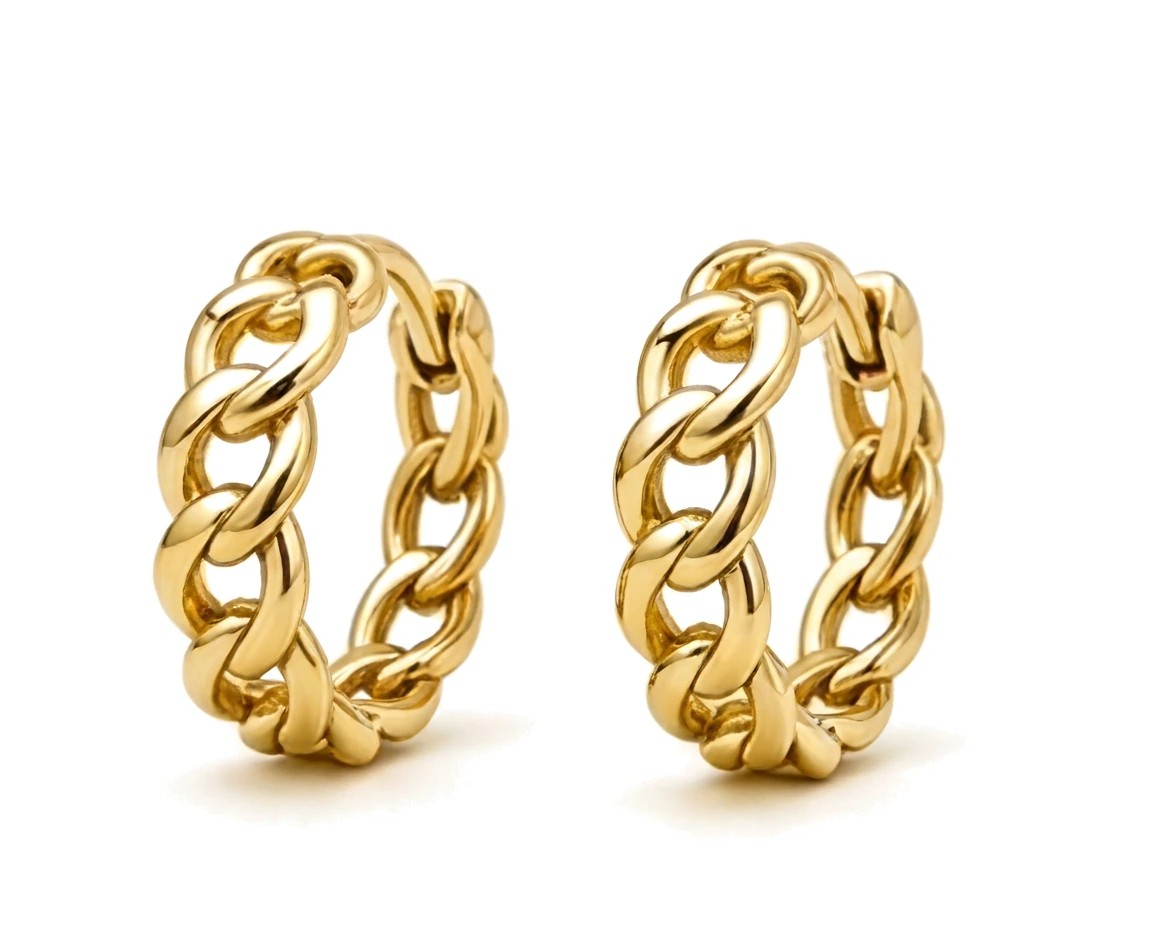 Arete Huggie Cubano
