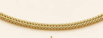 Cadena Cola de zorro — detalle