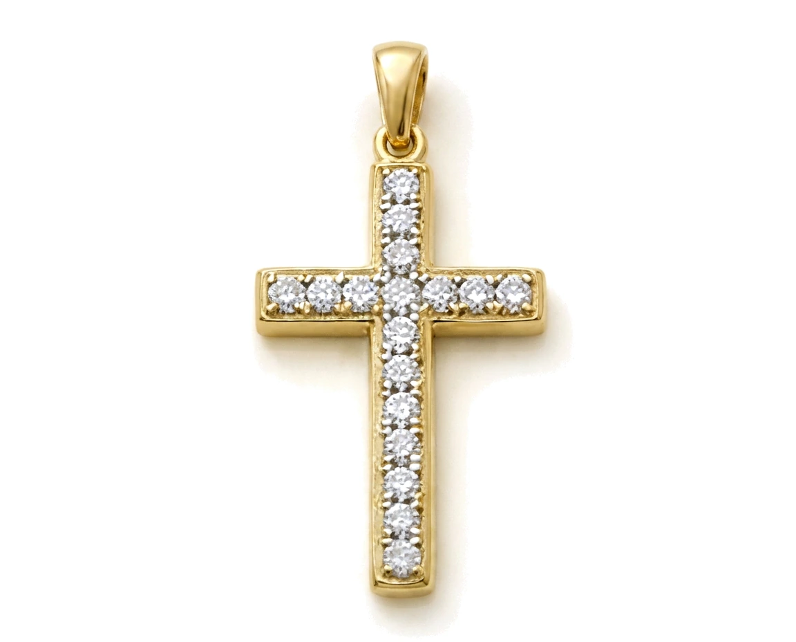Cruz con Diamantes — detalle