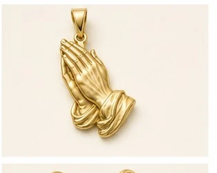 Dije Manos en Oración