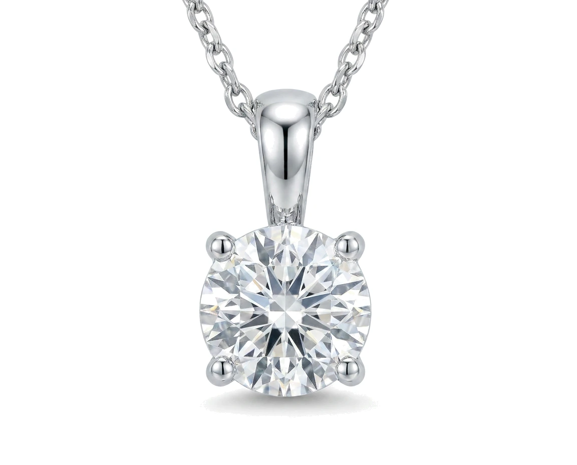 Dije de Diamante Solitario