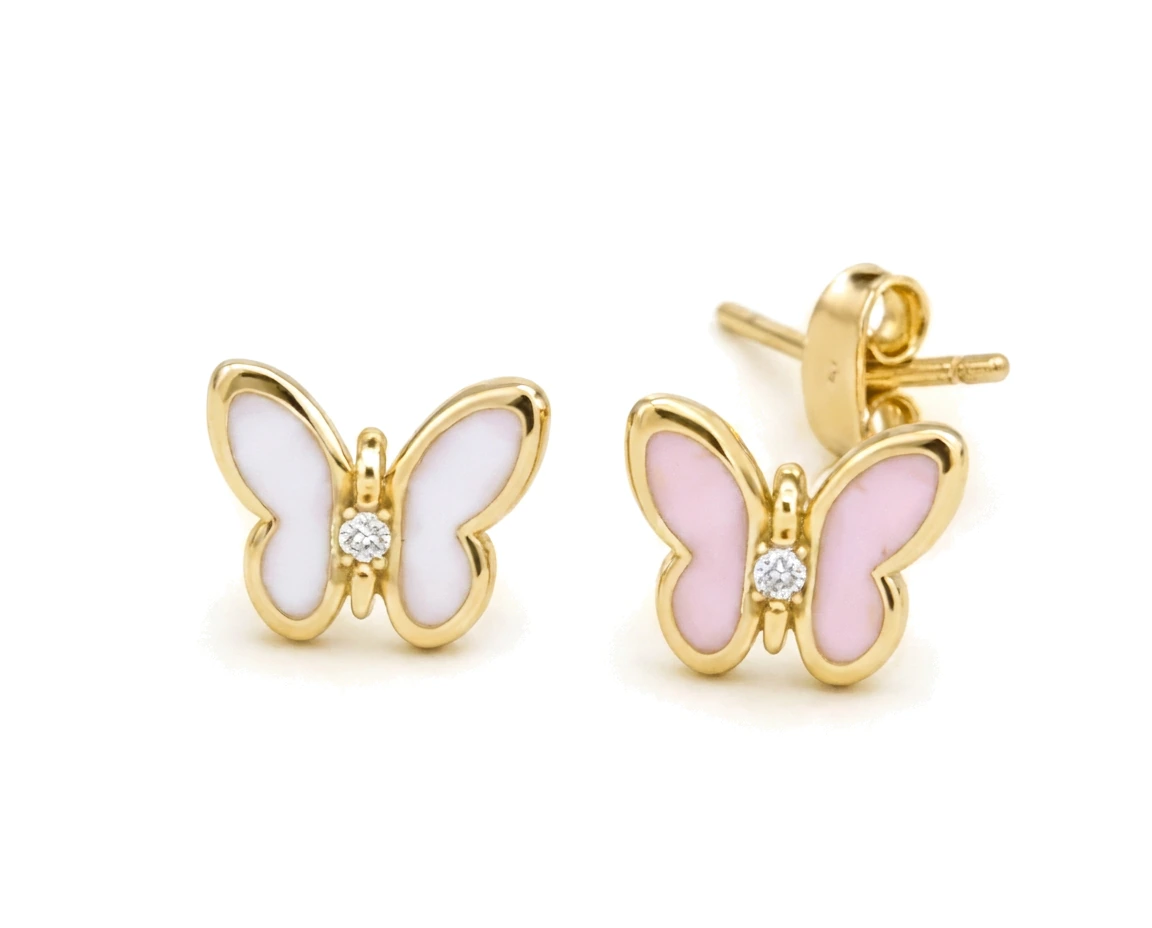 Broqueles Infantiles de Mariposa
