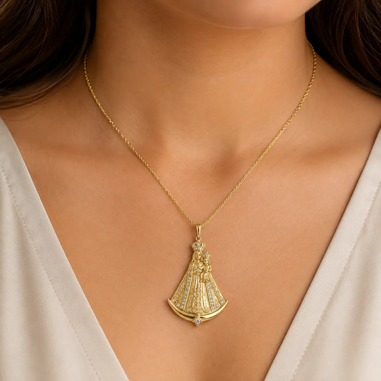 Medalla Virgen de la Caridad del Cobre
