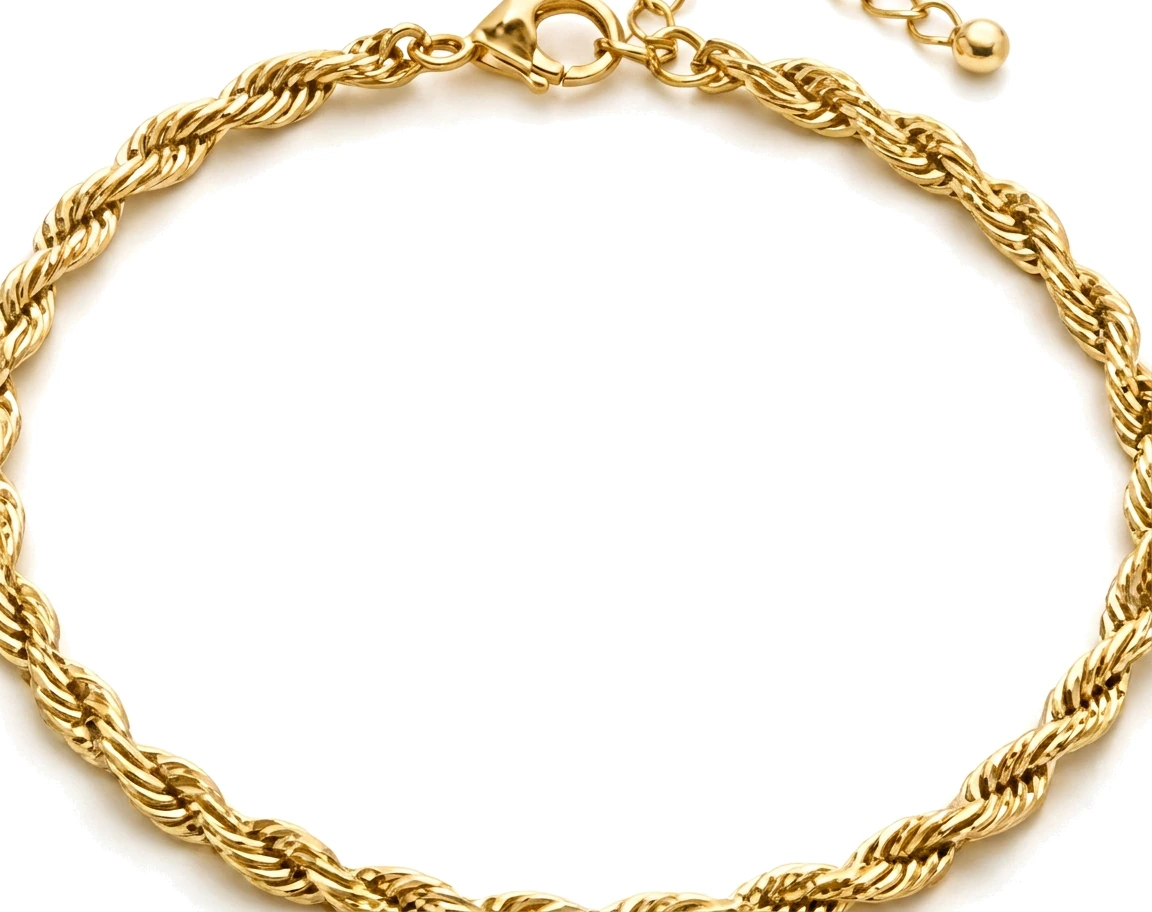 Tobillera Torcida Rope — detalle