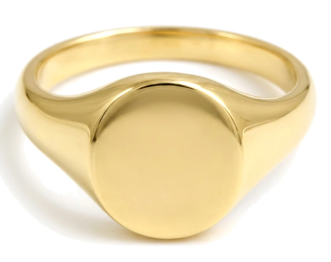 Anillo Sello Clásico — detalle
