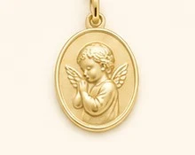 Medalla Infantil de Ángel — detalle