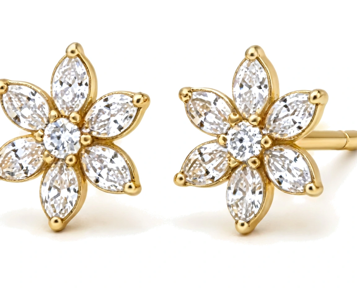 Arete de Flor — detalle