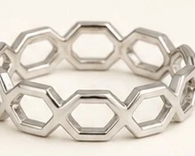 Anillo Geométrico — detalle