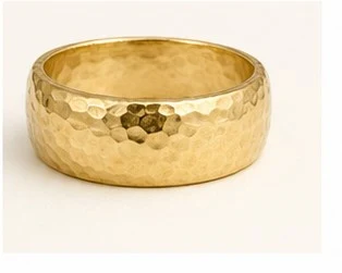 Anillo Textura Martillada