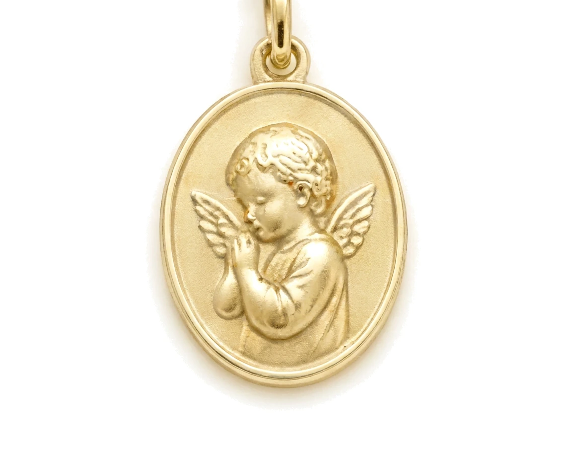 Medalla Infantil de Ángel — detalle
