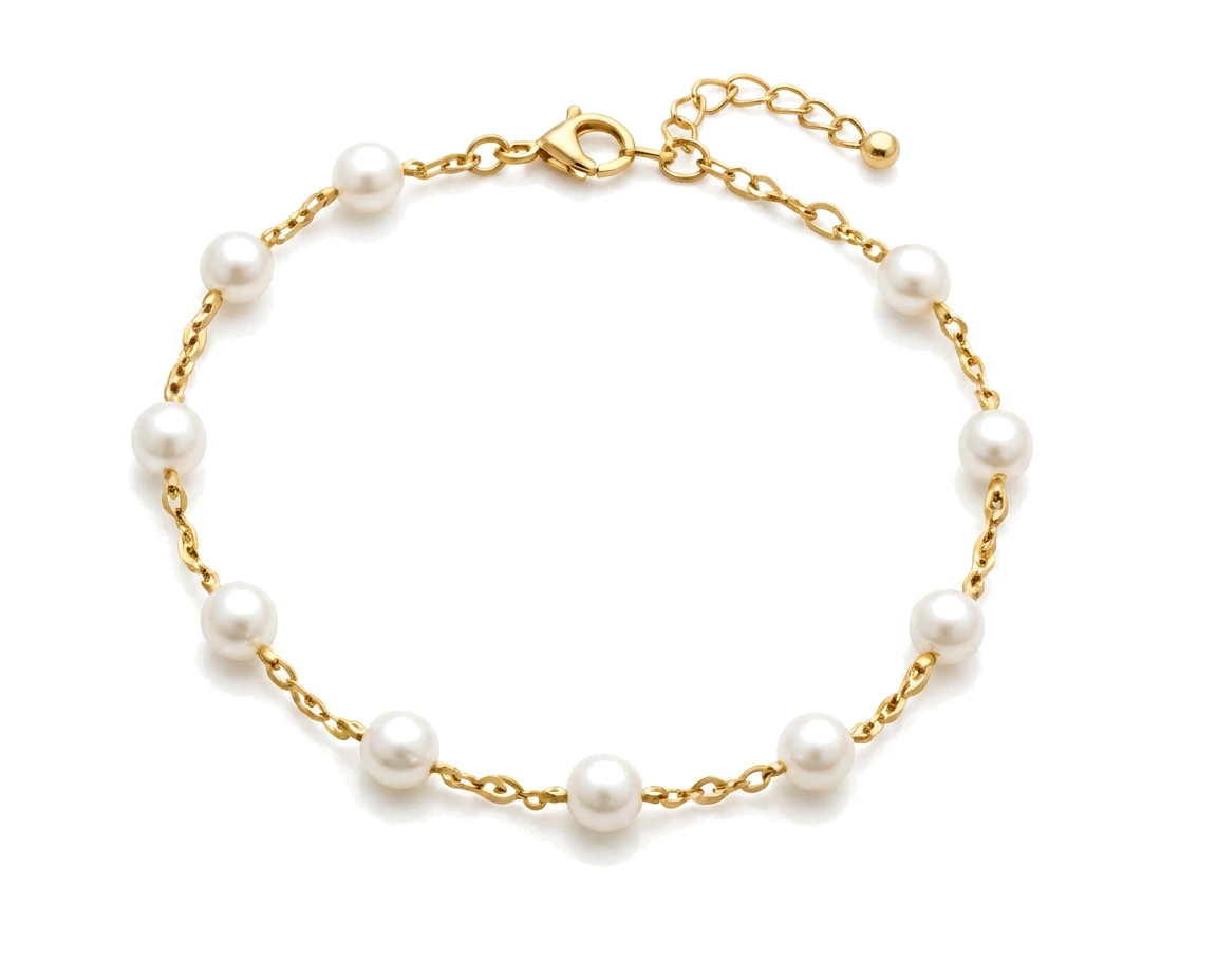 Tobillera de Perlas
