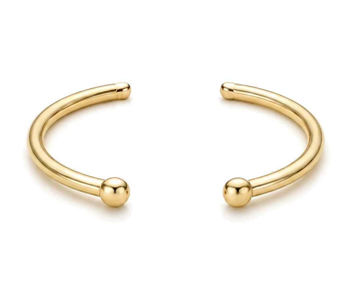 Brazalete abierto — detalle