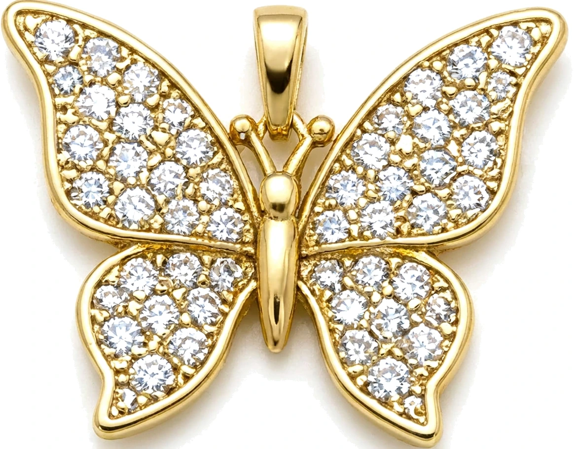 Dije de Mariposa — detalle
