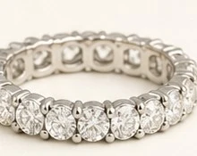 Anillo Eternity de Moda — detalle