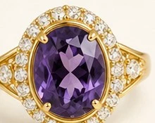Anillo Cóctel con Gema — detalle