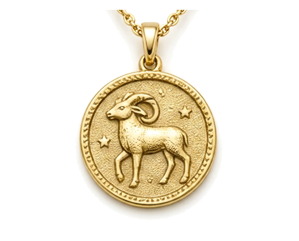 Dije Medallón Zodiacal