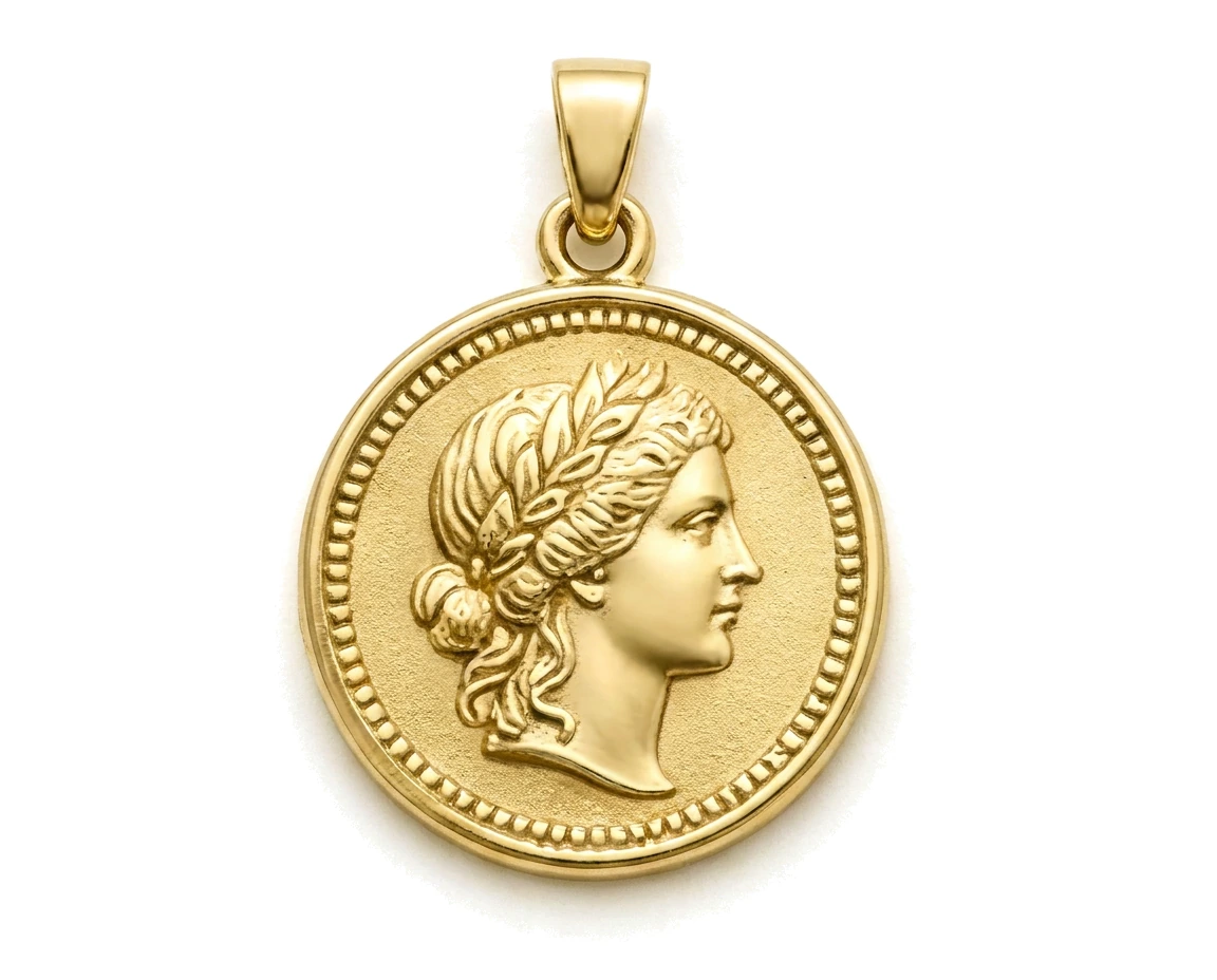 Dije de Moneda — detalle